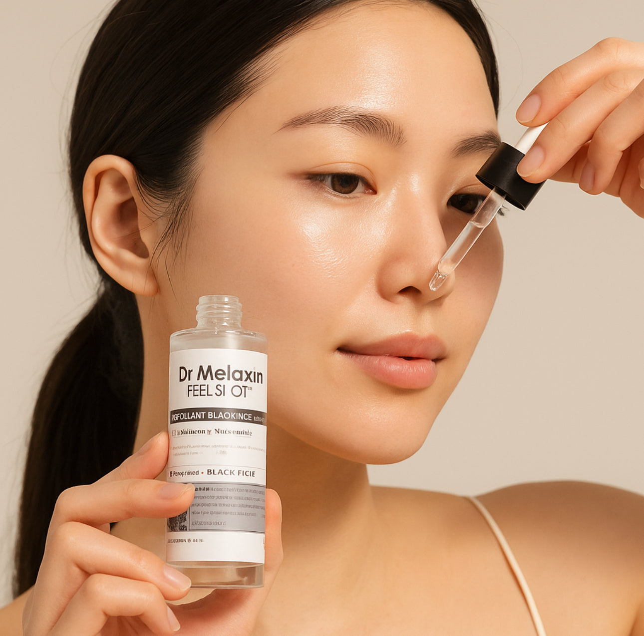 Korean Skincare Niacinamide & Black Rice Serum