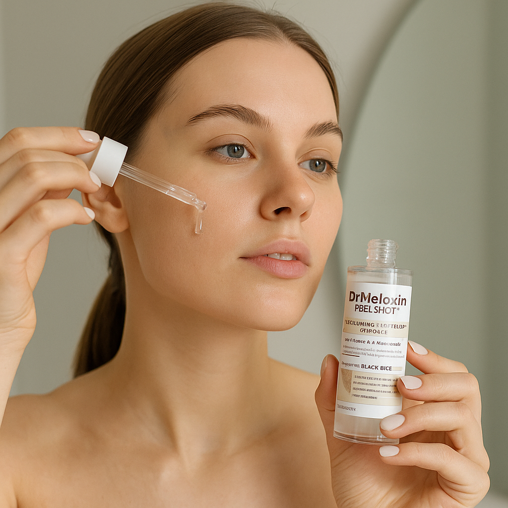 Korean Skincare Niacinamide & Black Rice Serum