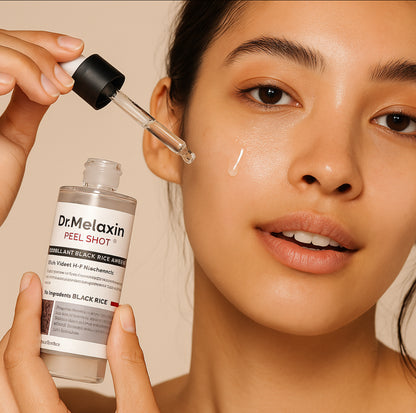 Korean Skincare Niacinamide & Black Rice Serum